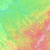 Carte topographique Boone, altitude, relief