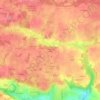 Carte topographique Brunelay de Haut, altitude, relief