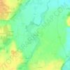 Carte topographique Le Grand Sault, altitude, relief