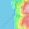 Carte topographique Wemyss Bay, altitude, relief