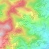Carte topographique Le Barthelemy, altitude, relief