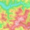Carte topographique Meiswinkel, altitude, relief