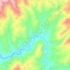 Carte topographique `Azizabad, altitude, relief