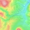 Carte topographique Longformacus, altitude, relief