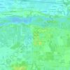 Carte topographique Chinon B 2, altitude, relief