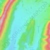 Carte topographique Les Gonnets, altitude, relief