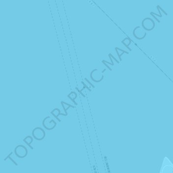Carte topographique 海口湾, altitude, relief