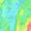 Carte topographique Charfoulet, altitude, relief