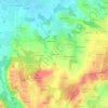 Carte topographique Les Guets, altitude, relief