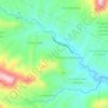 Carte topographique Cerro del Guayabo, altitude, relief