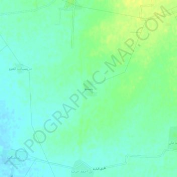 Carte topographique Rachidia, altitude, relief