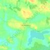 Carte topographique Glenamaddy, altitude, relief