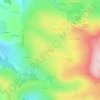 Carte topographique Chanrousse--, altitude, relief