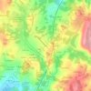 Carte topographique Virís, altitude, relief