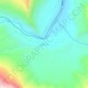 Carte topographique 盖孜村 گەز, altitude, relief