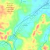 Carte topographique San Pedro, altitude, relief