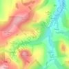 Carte topographique Burnet Knowe, altitude, relief