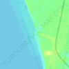 Carte topographique Praia da Capilha, altitude, relief