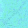 Carte topographique Le Baraud, altitude, relief