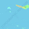 Carte topographique Rara Island, altitude, relief