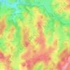 Carte topographique La Dessagne, altitude, relief