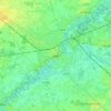 Carte topographique Lier, altitude, relief