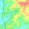 Carte topographique Arehalli Guddadahalli, altitude, relief