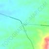 Carte topographique El Bigote, altitude, relief