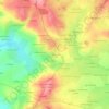 Carte topographique La Brunelais, altitude, relief