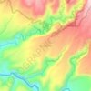 Carte topographique Igmaya-an, altitude, relief