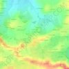 Carte topographique La Morlière, altitude, relief