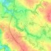 Carte topographique Kergonan, altitude, relief