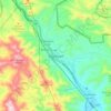 Carte topographique Ghura, altitude, relief
