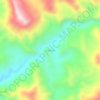 Carte topographique El Ancon, altitude, relief