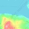 Carte topographique Garrykennedy, altitude, relief