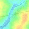 Carte topographique Diacounda, altitude, relief