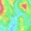 Carte topographique Tarragnat, altitude, relief