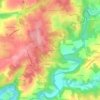 Carte topographique Puy de Chat, altitude, relief