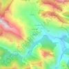 Carte topographique Ambingue, altitude, relief
