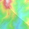 Carte topographique Buttu Limbong, altitude, relief
