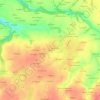 Carte topographique Kerriou, altitude, relief