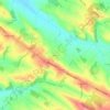 Carte topographique Damiac, altitude, relief