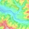 Carte topographique Bärau, altitude, relief