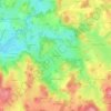 Carte topographique Ansannes, altitude, relief