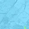 Carte topographique Bergschenhoek, altitude, relief