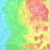 Carte topographique Frohe Aussicht, altitude, relief
