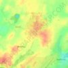 Carte topographique Llynfaes, altitude, relief