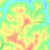 Carte topographique Goby, altitude, relief