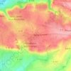 Carte topographique La Forge, altitude, relief