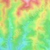 Carte topographique Bise, altitude, relief